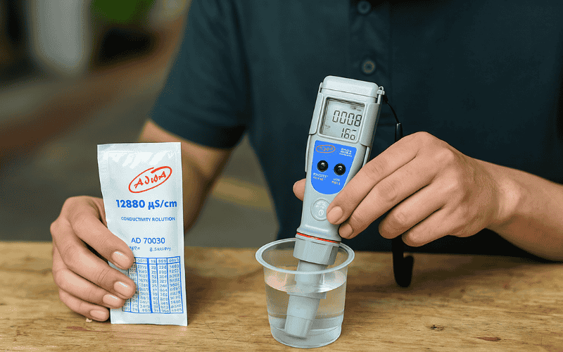 Mẫu đo bị nhiễm bẩn