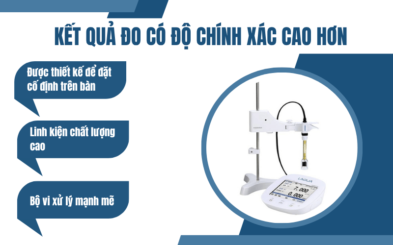 Kết quả đo có độ chính xác cao hơn