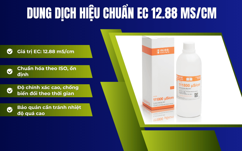 Dung dịch hiệu chuẩn EC 12.88 mS/cm