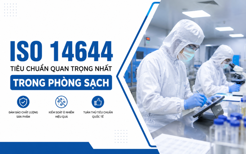 ISO 14644 tiêu chuẩn quan trọng nhất trong phòng sạch