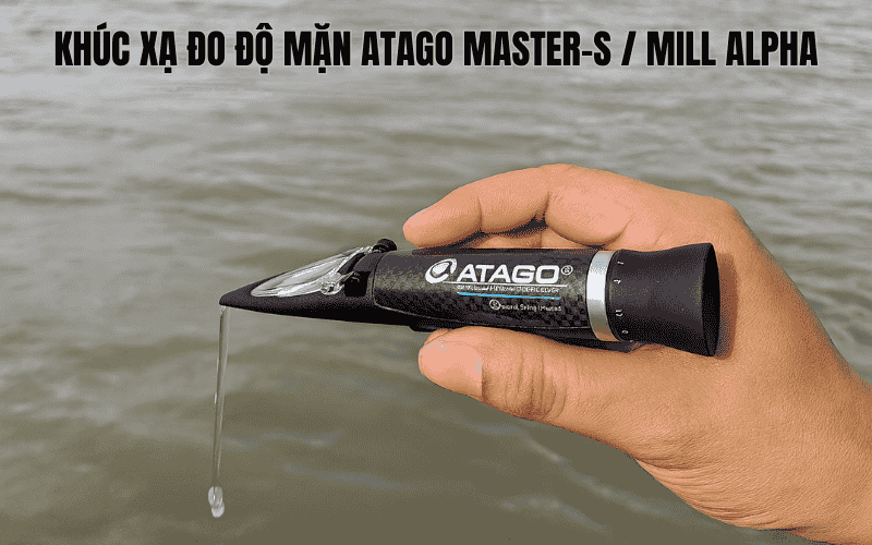 Khúc xạ đo độ mặn Atago Master-S / Mill Alpha