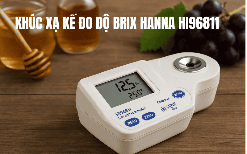 Khúc xạ kế đo độ Brix Hanna HI96811