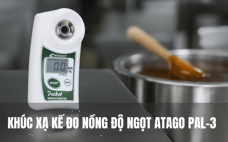Khúc xạ kế đo nồng độ ngọt Atago PAL-3