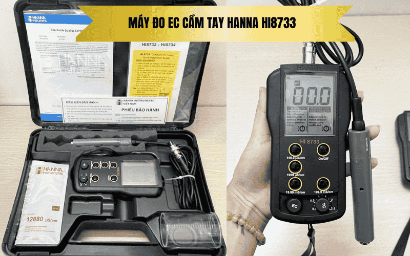 Máy đo đa năng  pH/EC/TDS/Nhiệt Độ HI9814