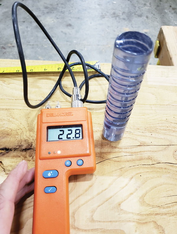 Máy đo độ ẩm gỗ Delmhorst J-2000 (không búa đo)