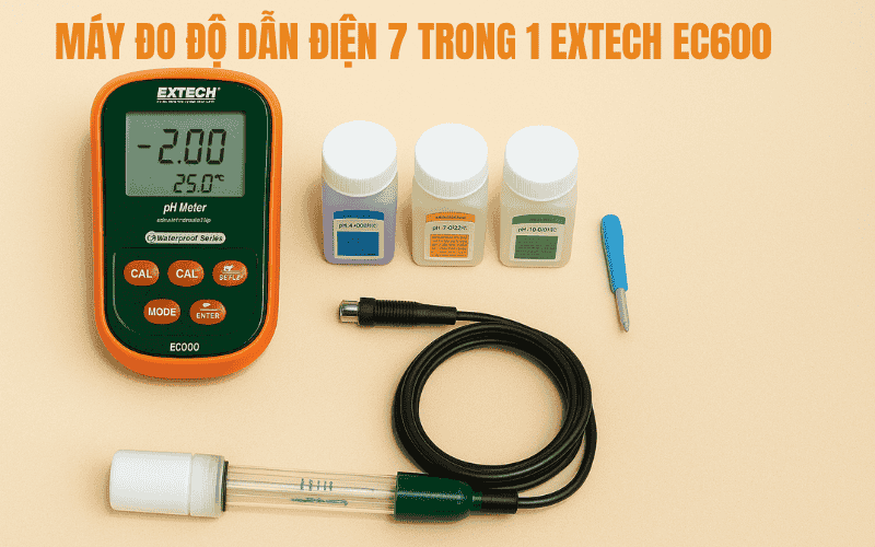 Máy đo độ dẫn điện 7 trong 1 EXTECH EC600