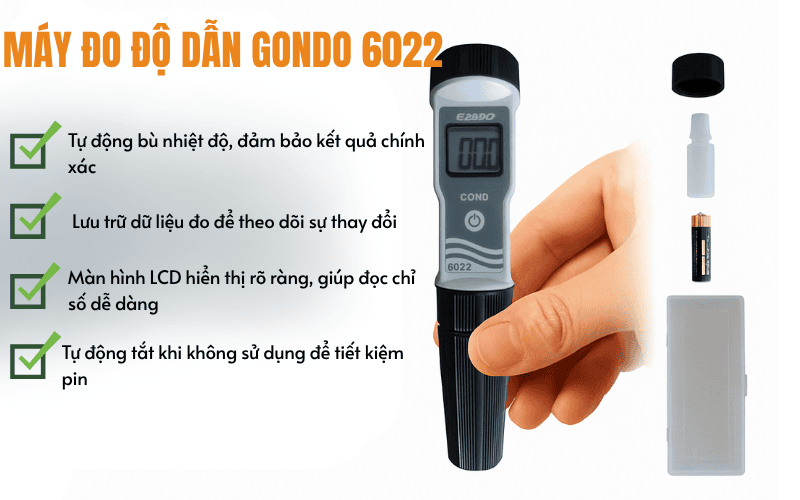 Máy đo độ dẫn GOnDO 6022