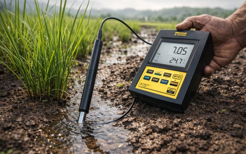 Máy đo EC/TDS/Độ mặn/Nhiệt độ để bàn MILWAUKEE Mi170