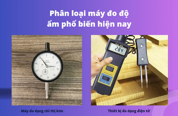 Phân loại và cách sử dụng máy đo độ ẩm chuẩn xác
