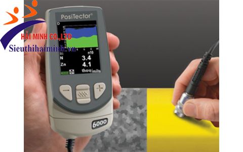 Sử dụng máy đo độ dày lớp phủ PosiTector 6000 NS1