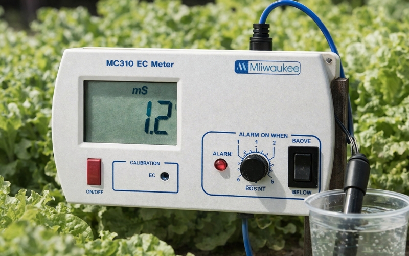 Thông số kỹ thuật của máy đo độ dẫn EC Milwaukee MC310