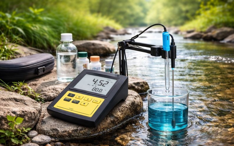 Thông số của máy đo pH/ORP/EC/TDS/mặn/nhiệt độ Milwaukee Mi180