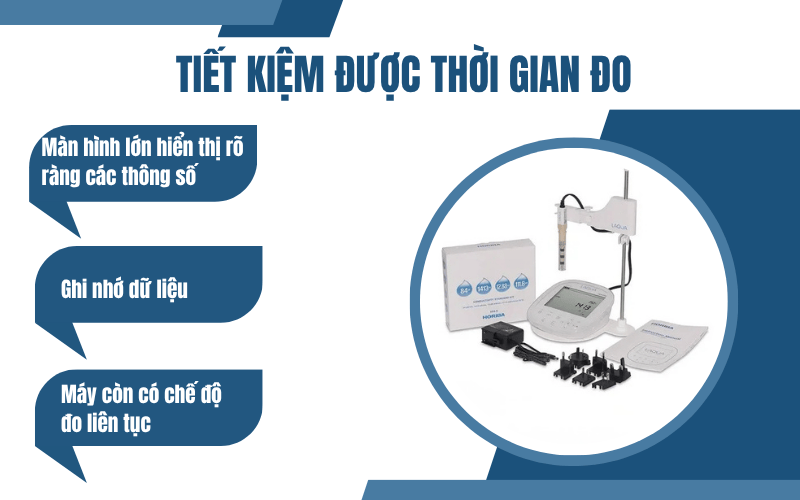 Tiết kiệm được thời gian đo 