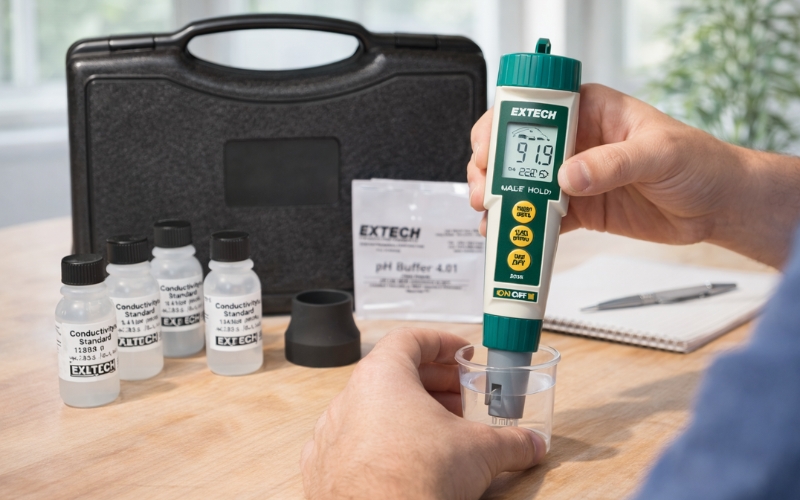 Tính năng nổi bật của Bộ KIT đo pH/ Độ dẫn EXTECH EC510