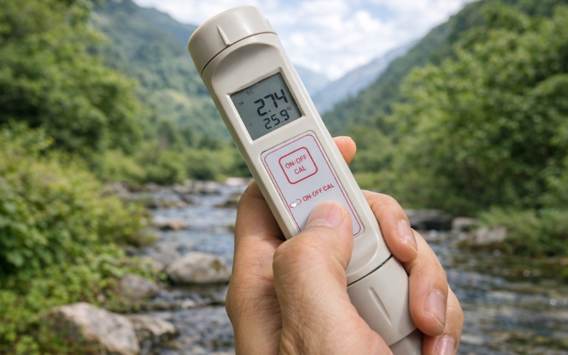 Tính năng của bút đo EC/TDS/Nhiệt độ điện tử EC59