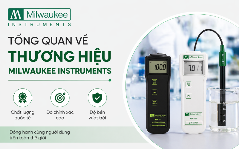 Tổng quan về thương hiệu Milwaukee Instruments
