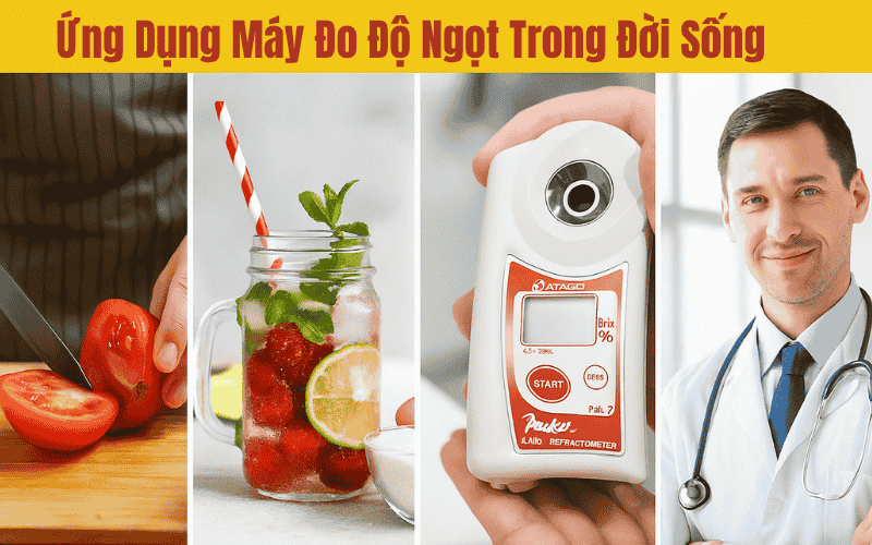 Ứng Dụng Máy Đo Độ Ngọt Trong Đời Sống