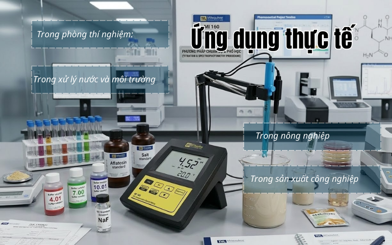 Ứng dụng thực tế của Milwaukee MI-160