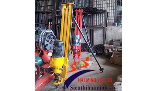 Hình ảnh thực tế giàn khoan đá KQD100 Kaishan