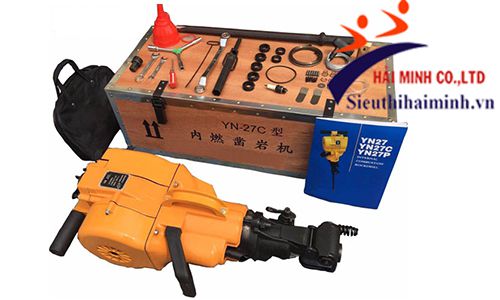 Trọn bộ máy khoan đá chạy xăng YN27C 