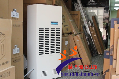 Máy hút ẩm công nghiệp FujiE HM-1800D được dùng nhiều trong các kho hàng