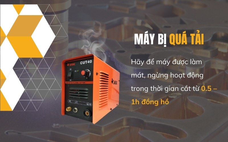 Máy bị quá tải