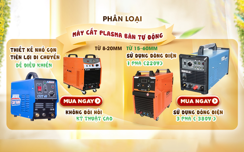 Máy cắt plasma bán tự động