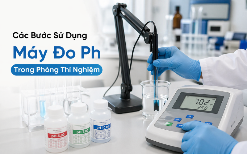 Hướng Dẫn Từng Bước Sử Dụng Máy Đo Ph Trong Phòng Thí Nghiệm