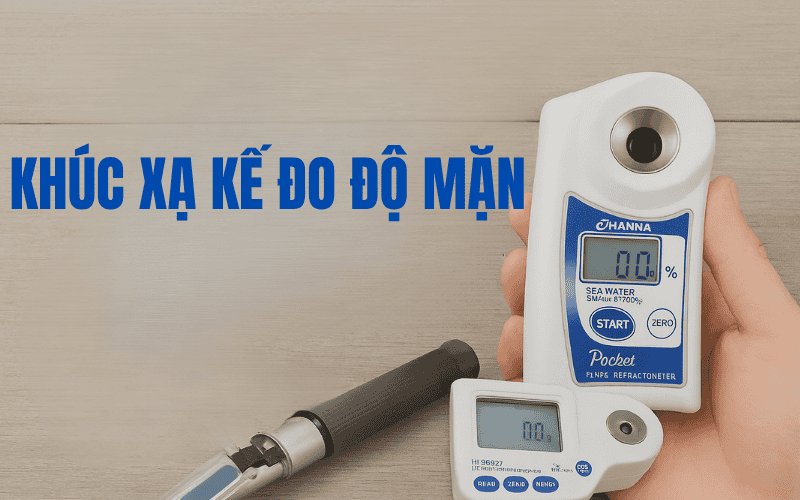 Khúc xạ kế đo độ mặn