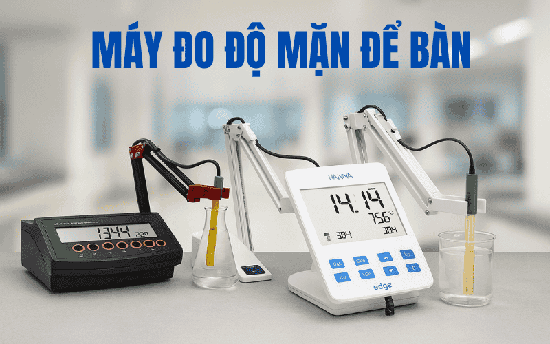 Máy đo độ mặn để bàn