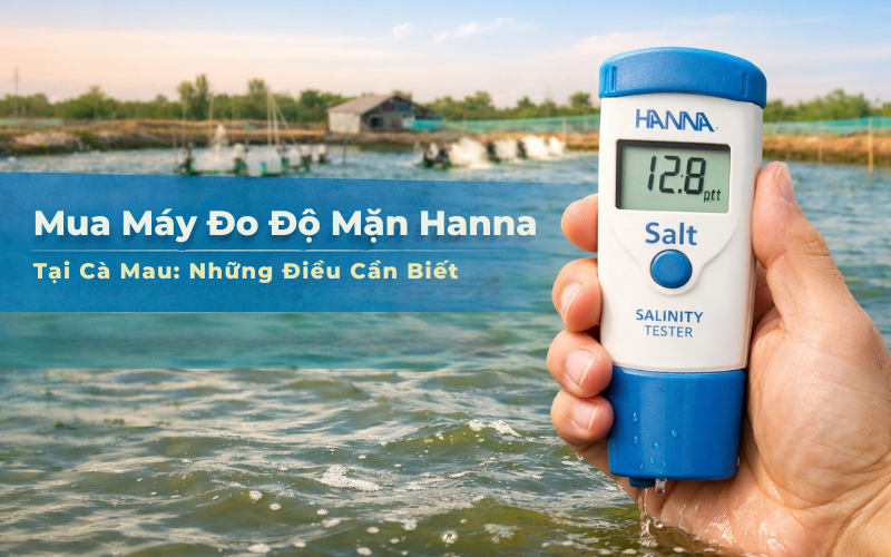Mua Máy Đo Độ Mặn Hanna Tại Cà Mau: Những Điều Cần Biết
