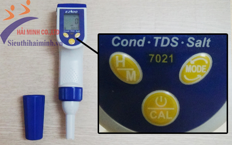 phím chức năng máy đo độ mặn /độ dẫn/TDS/nhiệt độ Gondo 7021