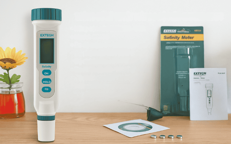 Thông số kỹ thuật máy đo độ mặn Extech EC170