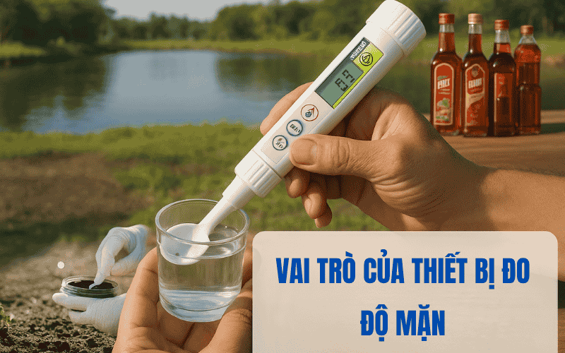 Vai trò của thiết bị đo độ mặn