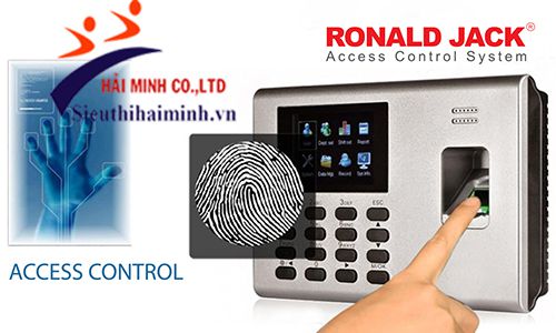 Máy chấm công vân tay Ronald Jack được đánh giá cao về chất lượng