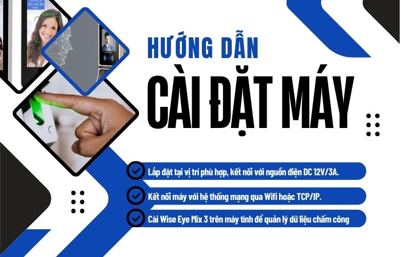 Hướng dẫn sử dụng máy chấm công SpeedFace 9A