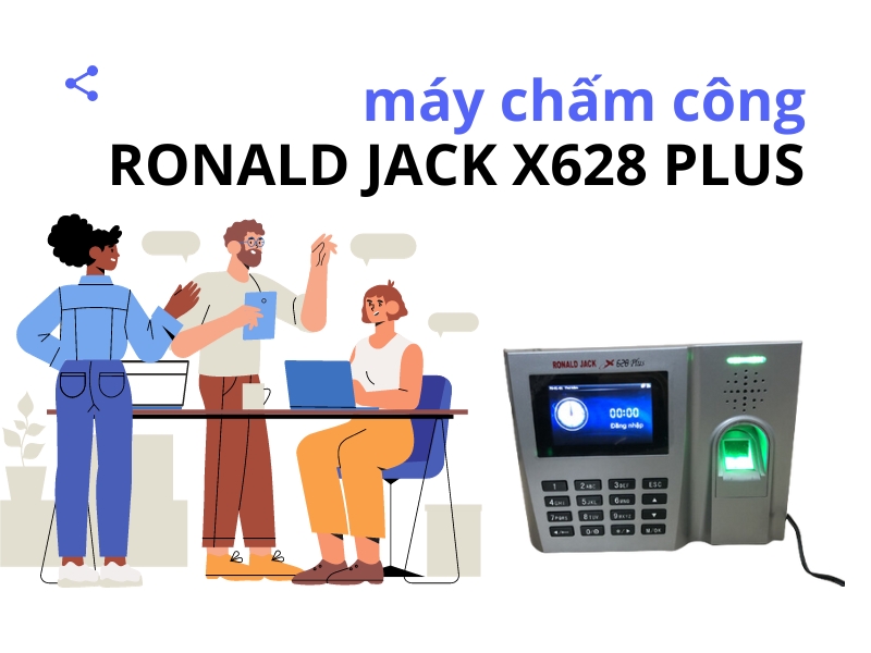 May-cham-cong-van-tay-Ronald-Jack-X628-Plus