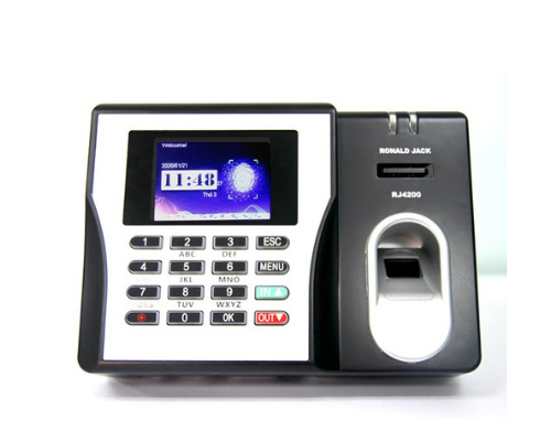 Máy chấm công vân tay và thẻ cảm ứng Ronald Jack RJ4200 chất lượng