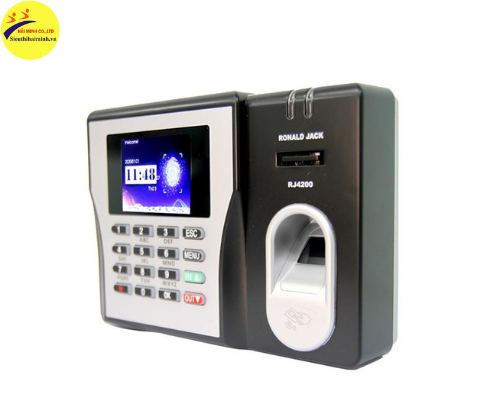 Máy chấm công vân tay và thẻ từ Ronald Jack RJ4200 chính hãng