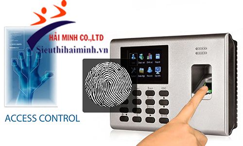 Siêu thị Hải Minh cung cấp máy chấm công vân tay tại Hà Nội