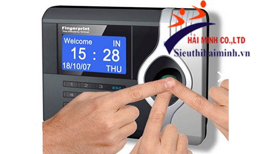Máy chấm công vân tay phù hợp sử dụng trong các văn phòng