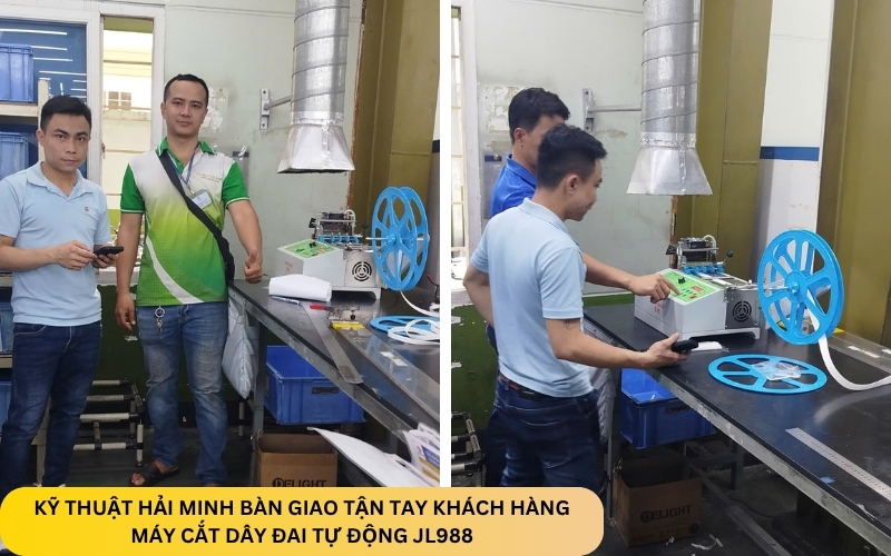 Máy Cắt Dây Đai Tự Động JL988