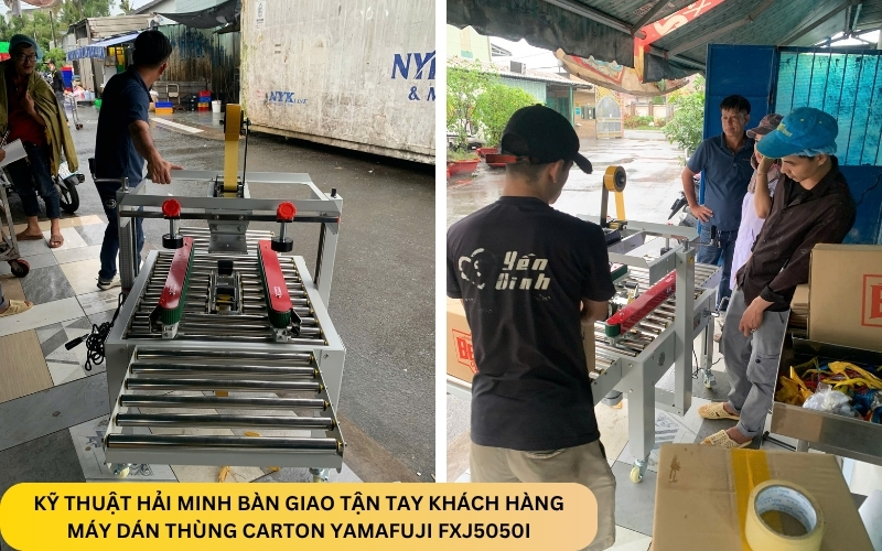 Máy dán thùng Carton Yamafuji FXJ5050I