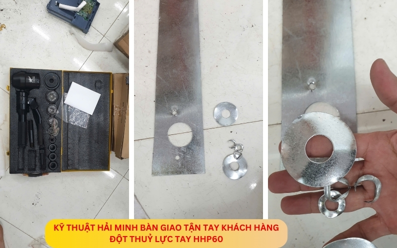 Đột Thuỷ Lực Tay HHP60