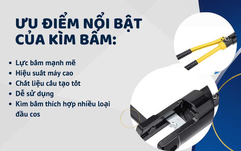 Kìm bấm COS thuỷ lực YQK-240
