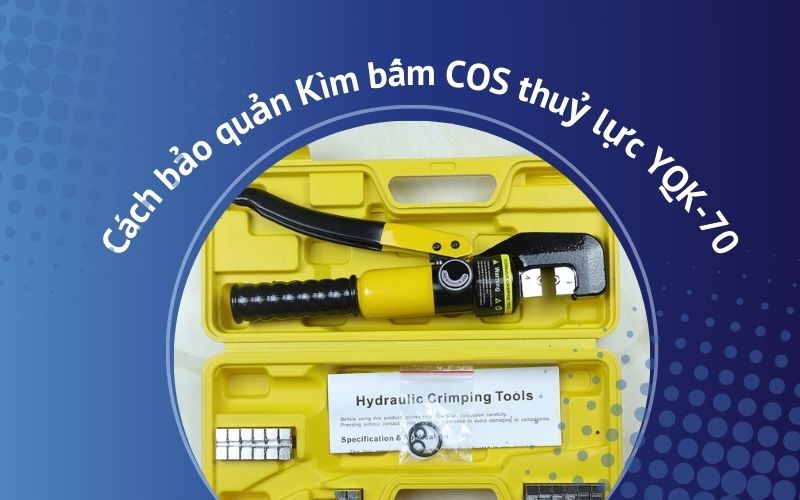 Kìm bấm COS thuỷ lực YQK-70