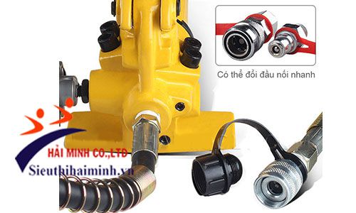 Chi tiết khớp nối bơm tay thủy lực HMCP180 chính hãng