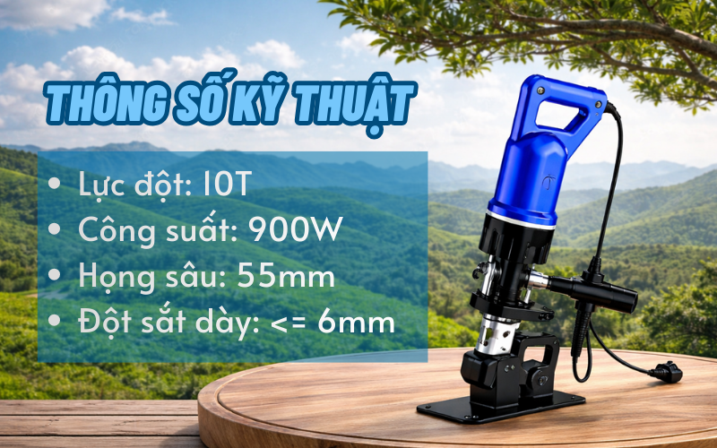 Máy đột lỗ thuỷ lực MHP20