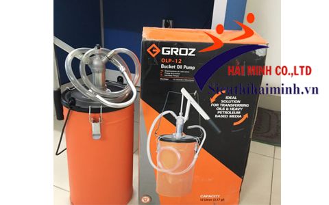 Máy bơm mỡ bằng tay Groz OLP-12