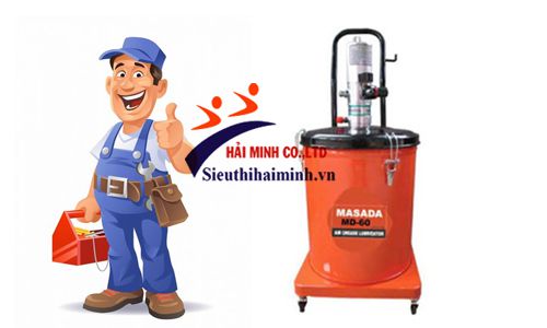 Máy bơm mỡ khí nén MD-60 (30L)